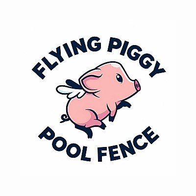 Flying Piggy Pool Fence