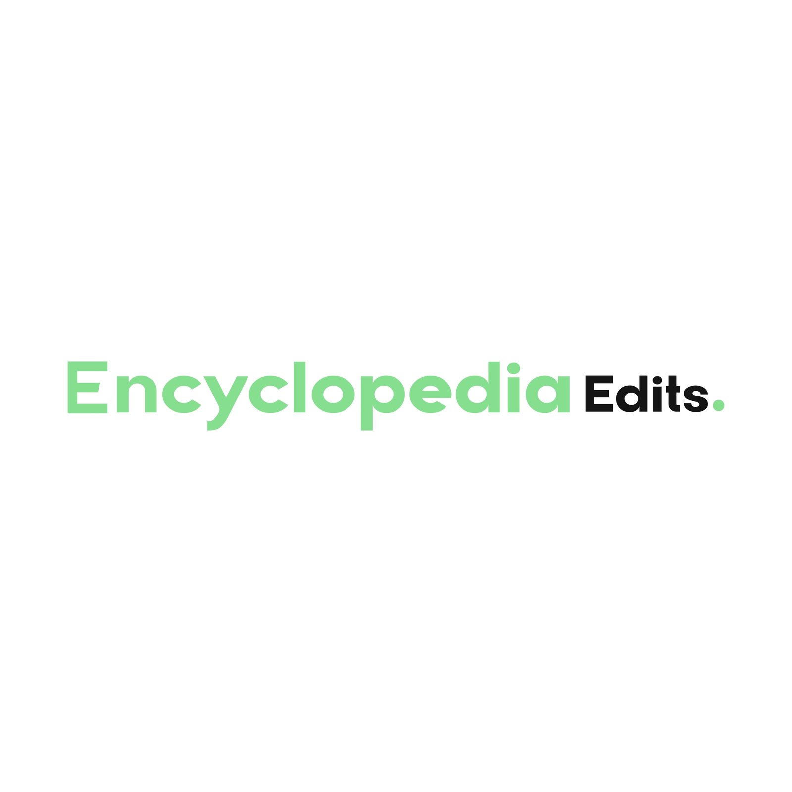 Encyclopedia Edits